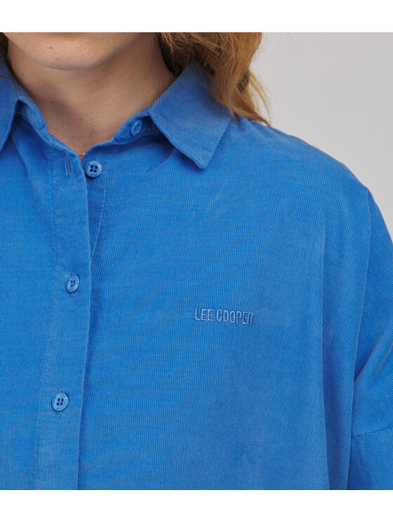 Lee Cooper Lee Cooper Koszula RIA Niebieski Oversize