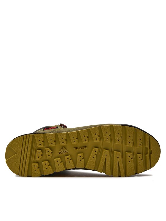 adidas adidas Trekingová obuv Terrex Snowpitch COLD.RDY Hiking Shoes GW4065 Zelená