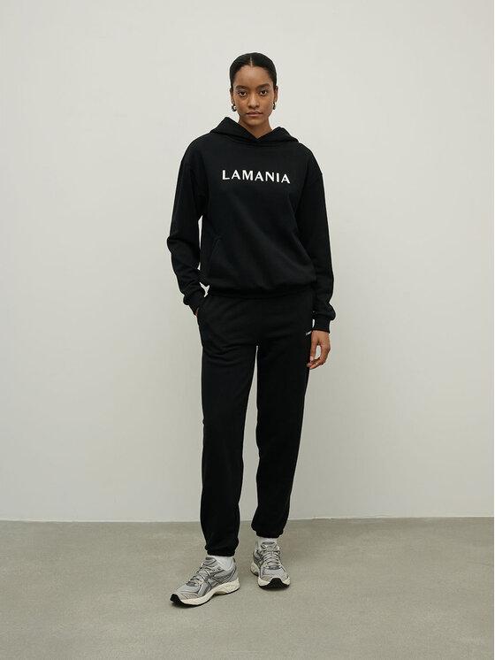 La Mania La Mania Felpa EVERY 2 Nero Classic Fit