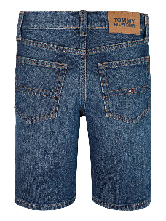Tommy Hilfiger Tommy Hilfiger Pantaloni scurți de blugi Scanton KB0KB08133 Albastru Regular Fit