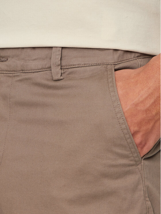 Selected Homme Selected Homme Bavlnené šortky Bill 16092256 Hnedá Regular Fit