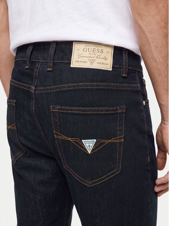 Guess Guess Farmer M6YA82 D1473 Sötétkék Relaxed Fit