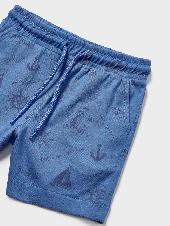 Mayoral Mayoral Set tricou și pantaloni scurți 1647 Colorat Regular Fit