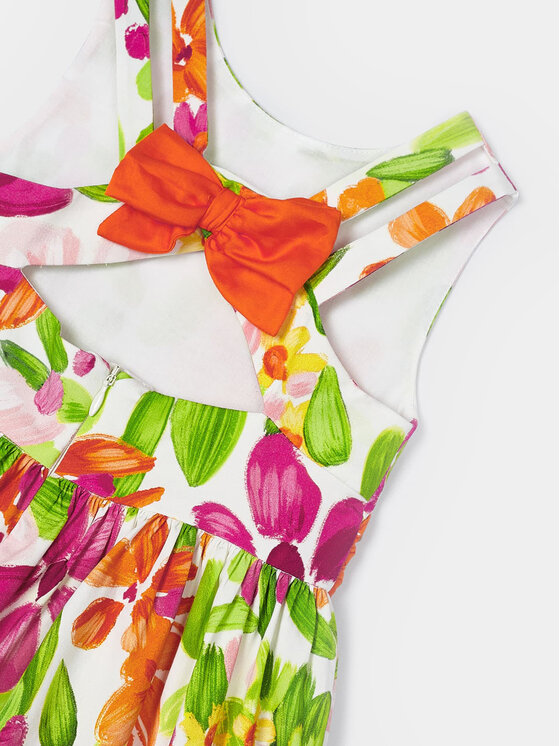 Mayoral Mayoral Vestito elegante 3919 Multicolore Regular Fit