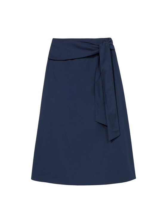 Oltre Oltre Gonna maxi 1165R001524N034 Blu A-Line Fit