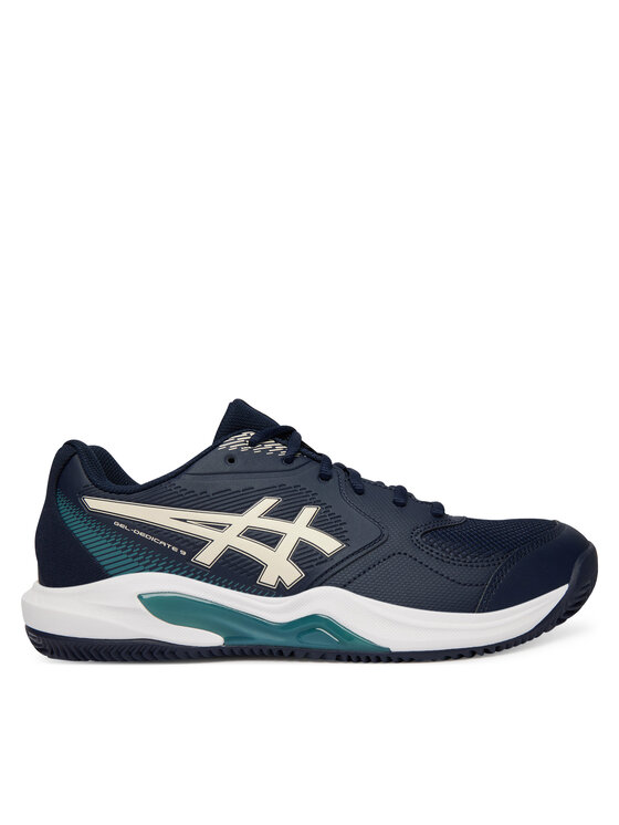 Asics Asics Tenisové topánky Gel-Dedicate 9 Clay 1041A547 Tmavomodrá