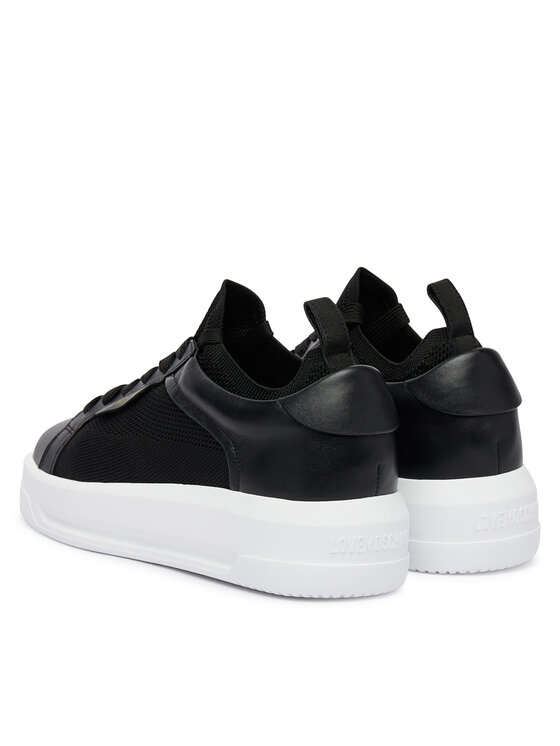 LOVE MOSCHINO LOVE MOSCHINO Sneakersy JA15055G1OIZ000A Černá