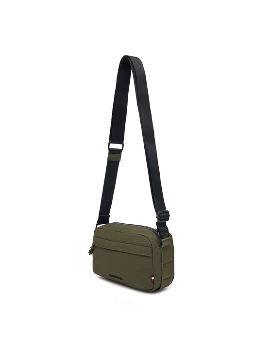 Tommy Hilfiger Tommy Hilfiger Τσαντάκι Th Colour Ew Reporter AM0AM13219 Πράσινο