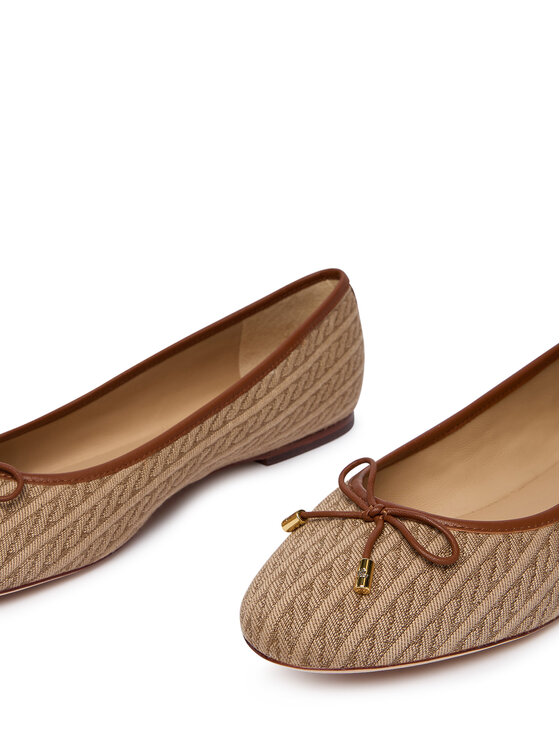 LAUREN RALPH LAUREN LAUREN RALPH LAUREN Baleriny 802P18430001 Beżowy