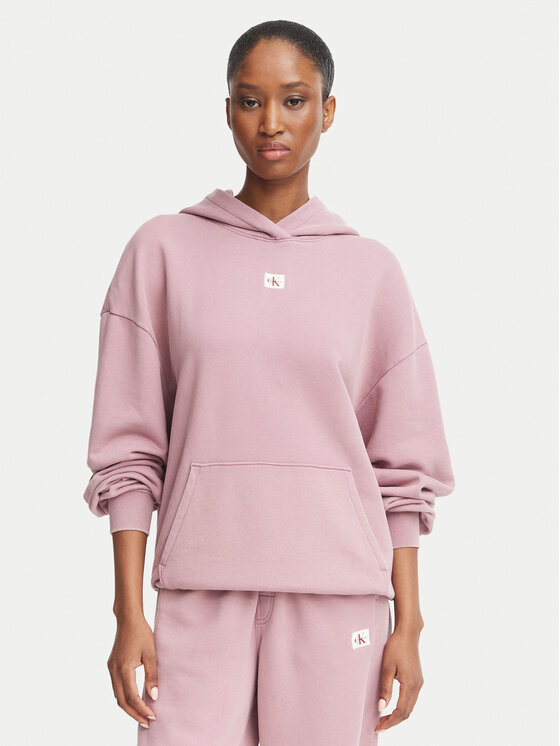 Calvin Klein Jeans Calvin Klein Jeans Μπλούζα LV047H223G Σκούρο ροζ Regular Fit