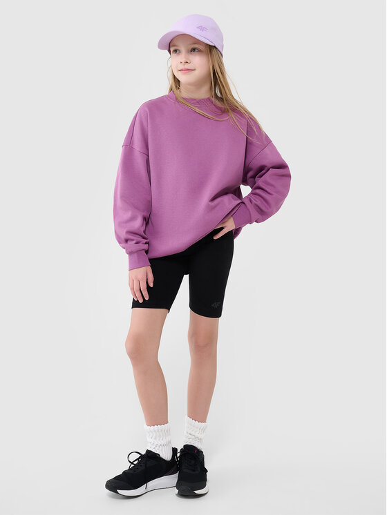 4F 4F Legginsy BASIC+ Czarny