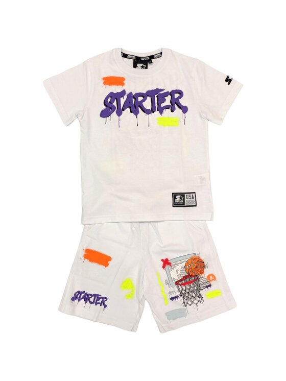 Starter Starter Completo tuta q-bab-67165 Bianco