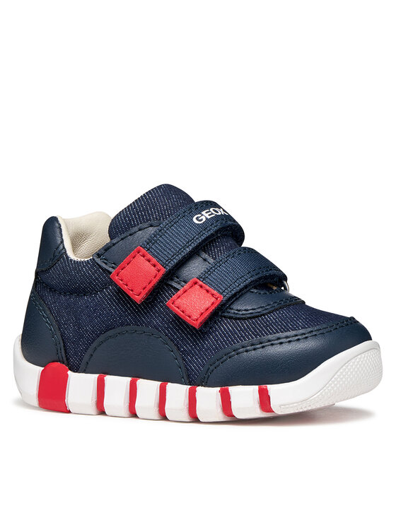 Geox Geox Sneakersy B Iupidoo Boy B3555C 01354 C0735 Granatowy