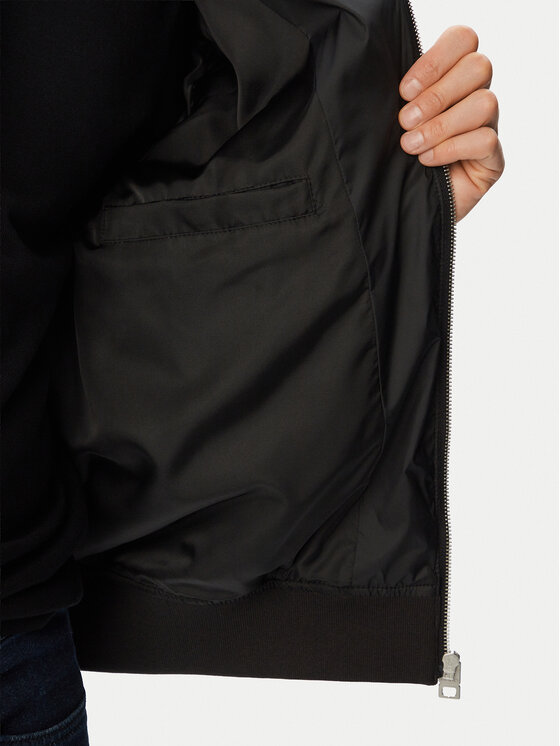 HUGO HUGO Яке бомбър Bilaro2631 50562737 Черен Regular Fit