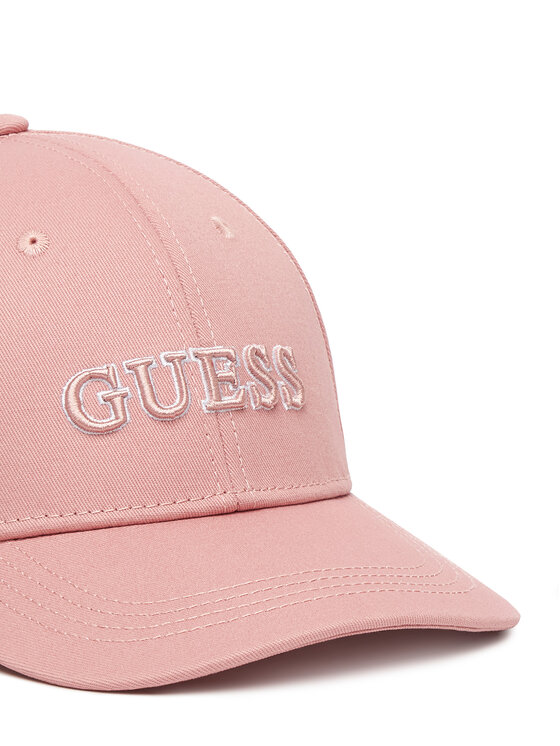 Guess Guess Kepurė su snapeliu AW5360 COT01 Rožinė