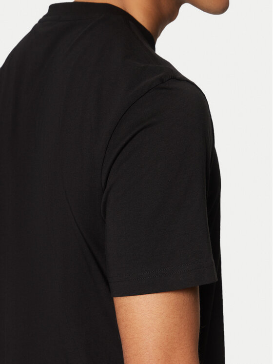 HUGO HUGO T-särk Dalayer 50535363 Must Regular Fit