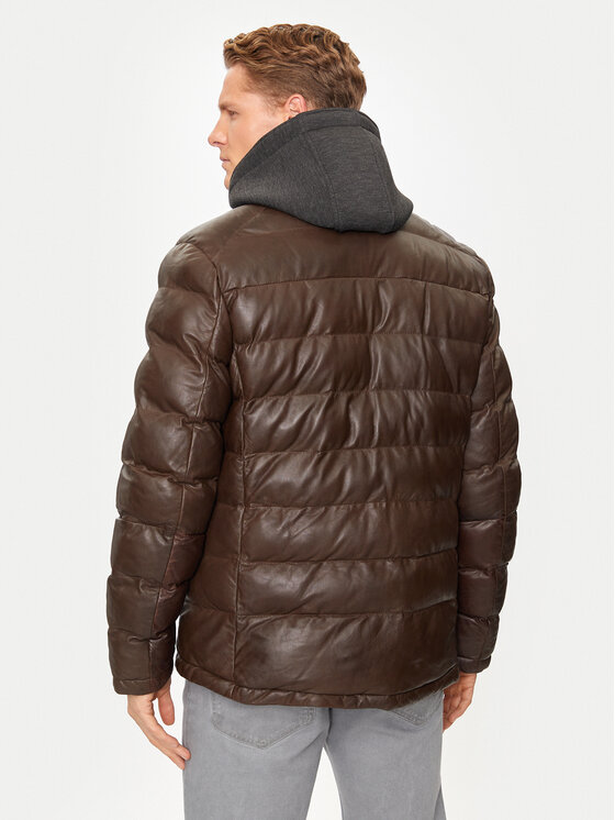 Milestone Milestone Žieminė striukė Callisto 431019 60300 Ruda Regular Fit
