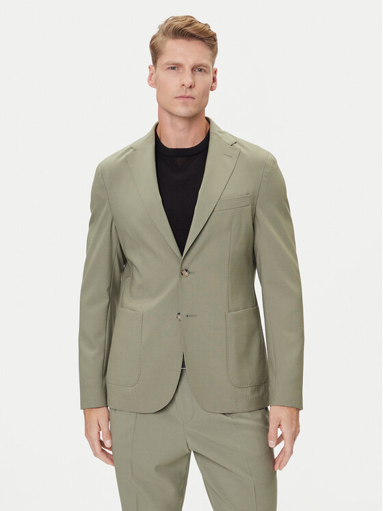 BOSS BOSS Sacou C-Hanry 50545800 Verde Slim Fit