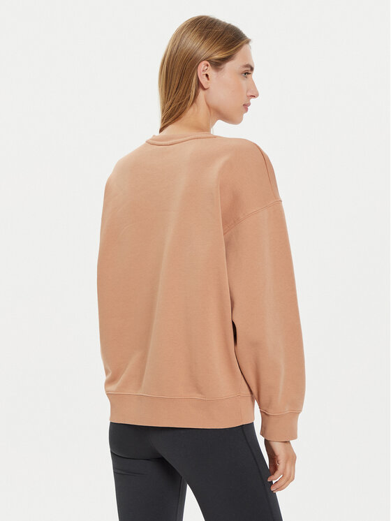 Roxy Roxy Μπλούζα Line Up ERJFT04874 Μπεζ Relaxed Fit
