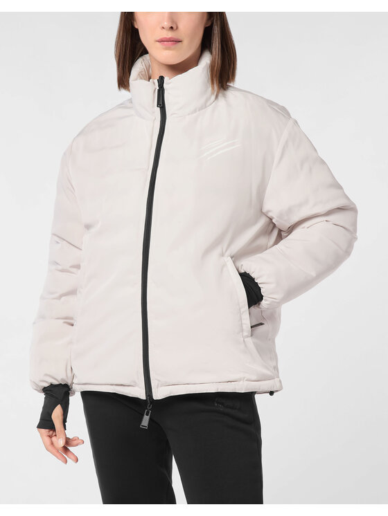 Plein Sport Plein Sport Kurtka puchowa 23975 Biały