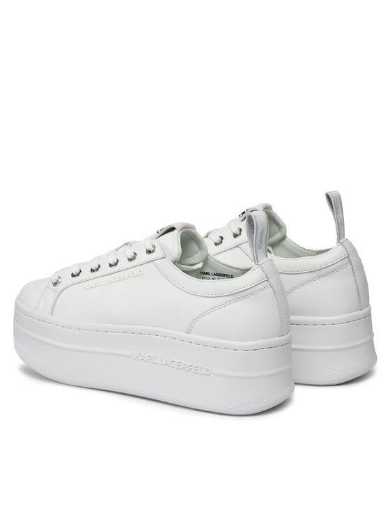 KARL LAGERFELD KARL LAGERFELD Sneakersy KL65019 Biela