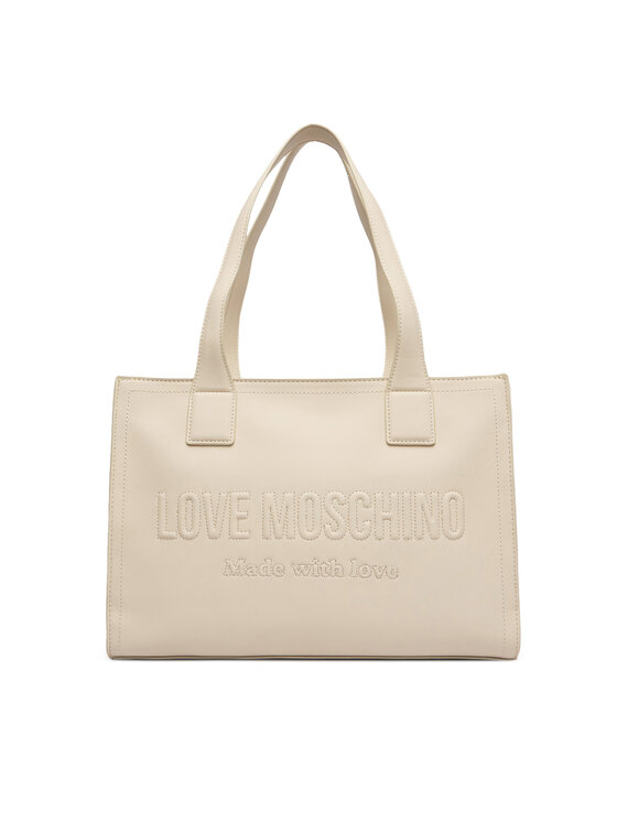 LOVE MOSCHINO LOVE MOSCHINO Geantă JC4045PP1OLE0110 Écru