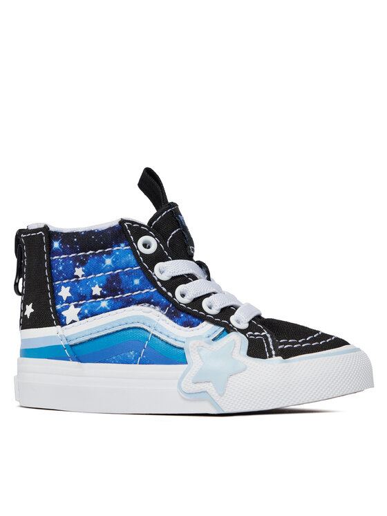 Vans Superge Sk8-Hi Zip Rainbow Star VN000BVNY611 Črna