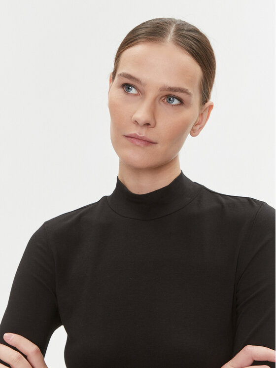 Calvin Klein Calvin Klein Rollkragenpullover K20K206067 Schwarz Slim Fit
