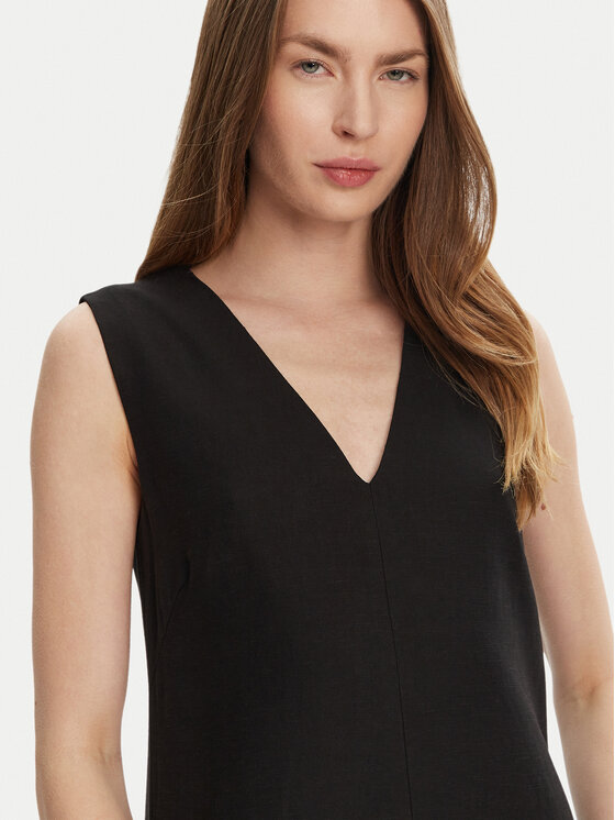 Weekend Max Mara Weekend Max Mara Každodenní šaty Egoista 2515221072 Černá Regular Fit