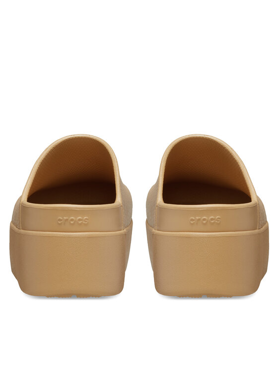 Crocs Crocs Klapki Dylan Platform Clog 209870 Brązowy