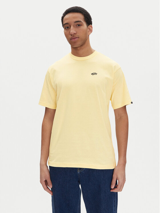 Vans Vans T-Shirt Style 76 II VN000P50 Žlutá Loose Fit