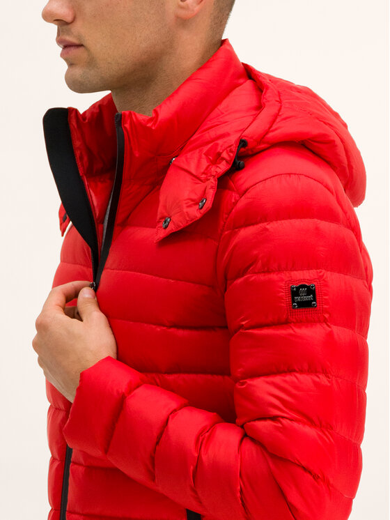 Giubbotto piumino 8H402 19WU01 Rosso Regular Fit