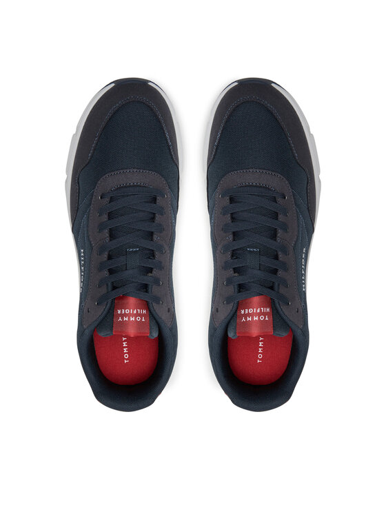 Tommy Hilfiger Tommy Hilfiger Сникърси Faston Mix Ess FM0FM05141 Тъмносин