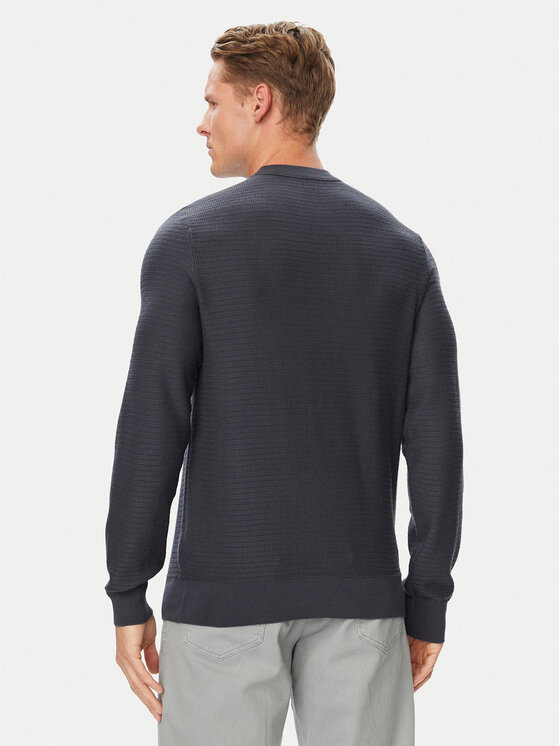 BOSS BOSS Megztinis Arion 50527584 Tamsiai mėlyna Regular Fit