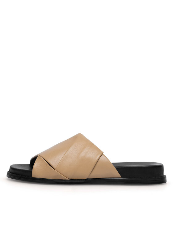 Sergio Bardi Sergio Bardi Pantoletten WI29-CHV-24L-192-SB Beige