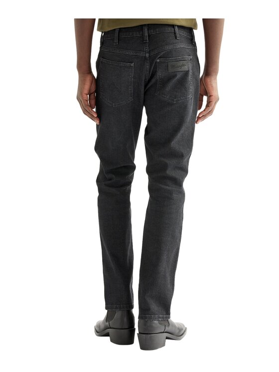Wrangler Wrangler Jeansy 112390482 Czarny Regular Fit