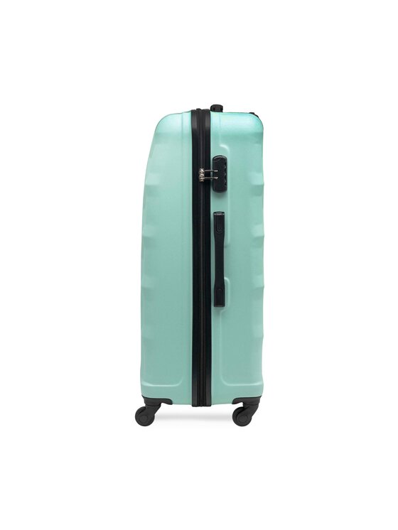 Lasocki Lasocki Velik kovček WAL-L-01MINT-ABS-04 Turkizna