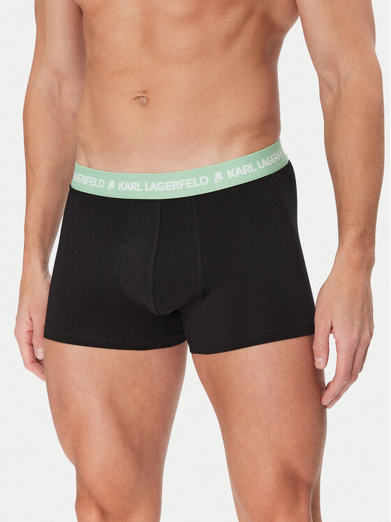 KARL LAGERFELD KARL LAGERFELD Set di 3 boxer A1M47021 Nero