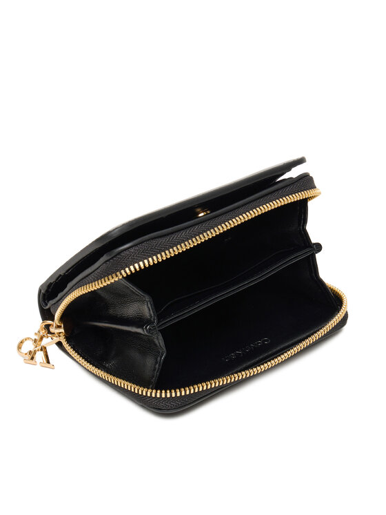 Calvin Klein Calvin Klein Μικρό Πορτοφόλι Γυναικείο Ck Medium Flap Zip Around LV04F1075G Μαύρο