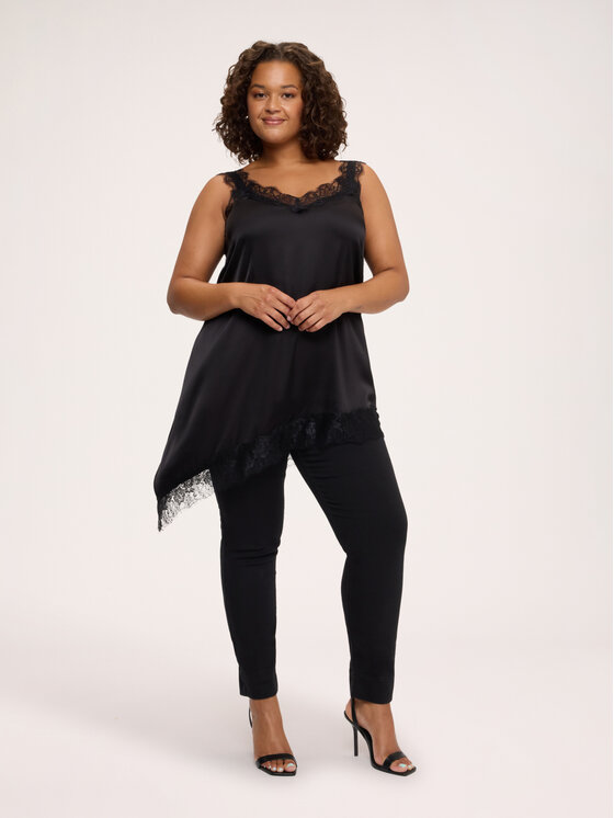 Fiorella Rubino Fiorella Rubino Jeansy P454T405398N033 Czarny Skin Fit