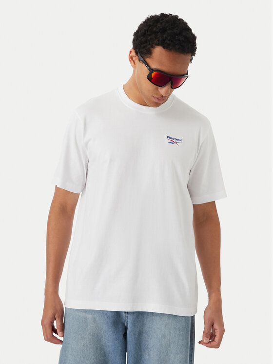Reebok Reebok Tričko Aurek RK25743CCM Biela Regular Fit