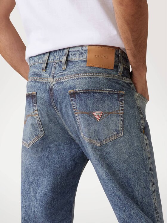 Guess Guess Jeansy 173013 Niebieski Regular Fit