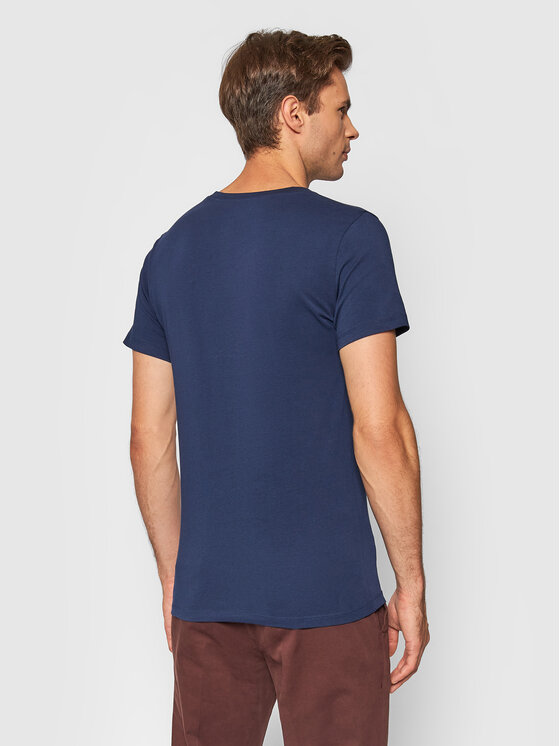 Polo Ralph Lauren Polo Ralph Lauren Set 2 majice Core Replen 714835960004 Tamnoplava Slim Fit