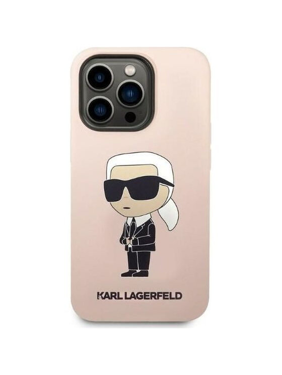 KARL LAGERFELD KARL LAGERFELD Etui na telefon 3666339098636 Różowe złocenie
