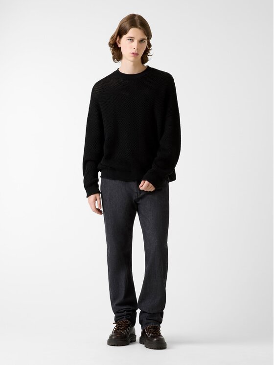Guess Guess Sweter 180554 Czarny Classic Fit