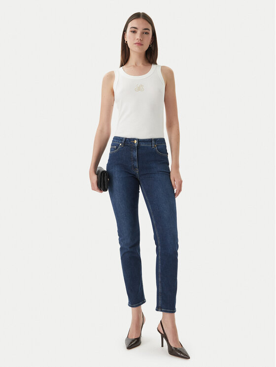 Luisa Spagnoli Luisa Spagnoli Jeans Alicudi 542850 Blu scuro Skinny Fit