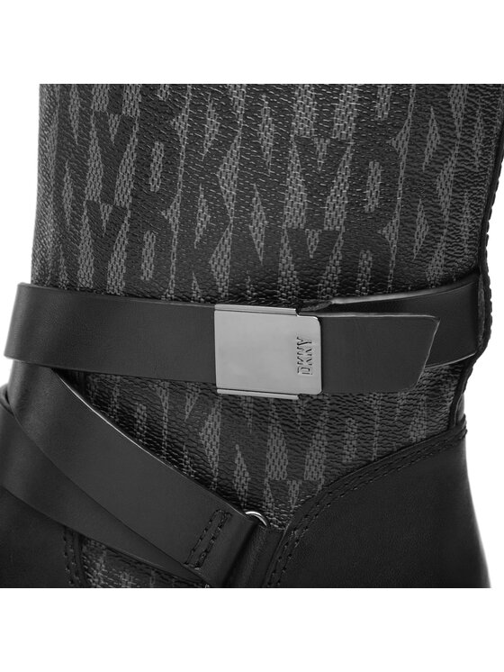 DKNY DKNY Botki Taeta K2312709 Czarny