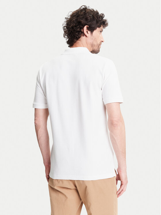 Pierre Cardin Pierre Cardin Polo C5 21354.2110 Biały Regular Fit