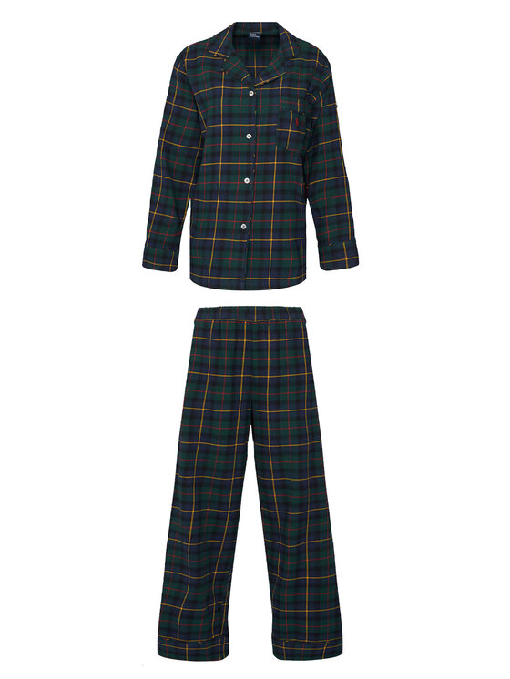 Polo Ralph Lauren Polo Ralph Lauren Pyjama 4P8043 Grün Relaxed Fit