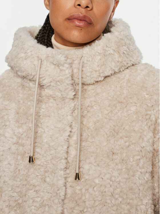 Luisa Spagnoli Luisa Spagnoli Кожух Serra 541290 Бежов Oversize